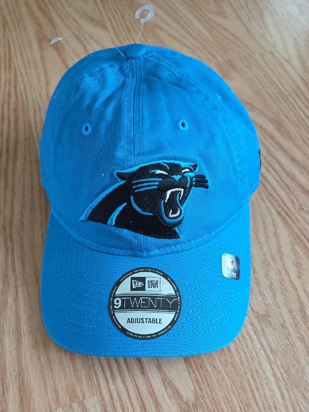 New Era Carolina Panthers Adjustable Teal Baseball Cap